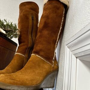 Ugg winter thigh high boots size 8